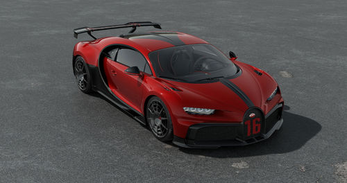 Bugatti Chiron Pure Sport Italian Red 1/18